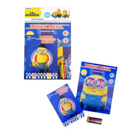 Minions Mania Colouring Play Pack £2.49